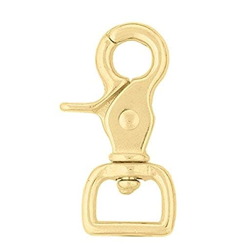 Weaver Leather Square Scissor Snap , Nickel Plated , 3/4"