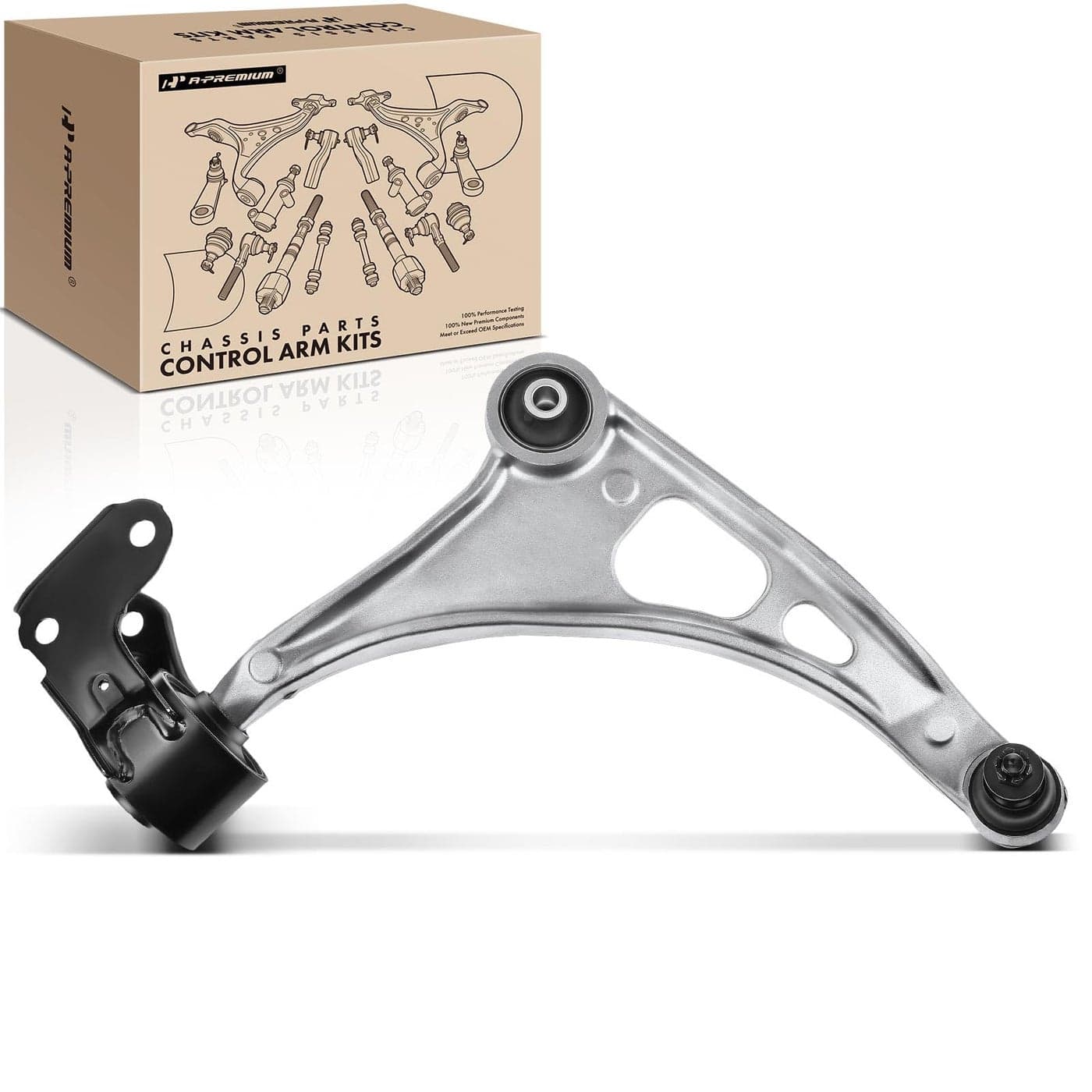 APremium Front Right Lower Control Arm with Ball Joint Bushing Compatible with Honda Pilot 20162022 Ridgeline 20172019 Passport 2019 Acura MDX 20142020