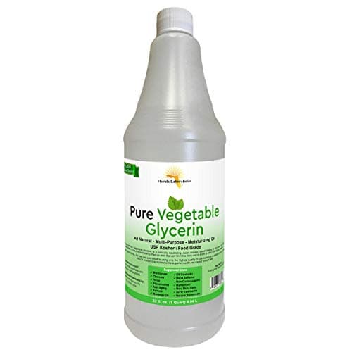 Florida Laboratories Inc One Quart 32 oz Vegetable GlycerineGlycerine USP VG Kosher 999 Pure Food Grade