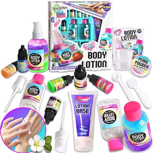 Kid Body Lotion Making kit FunKidz STEM Makeup Maker kit for Girls Science Kits