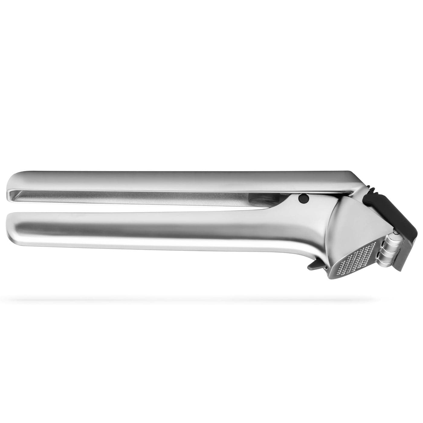 Dreamfarm Garject 2In1 Garlic Peeler Garlic Press Mincer with Garlic Peel Ejector ChromePlated Zinc Black