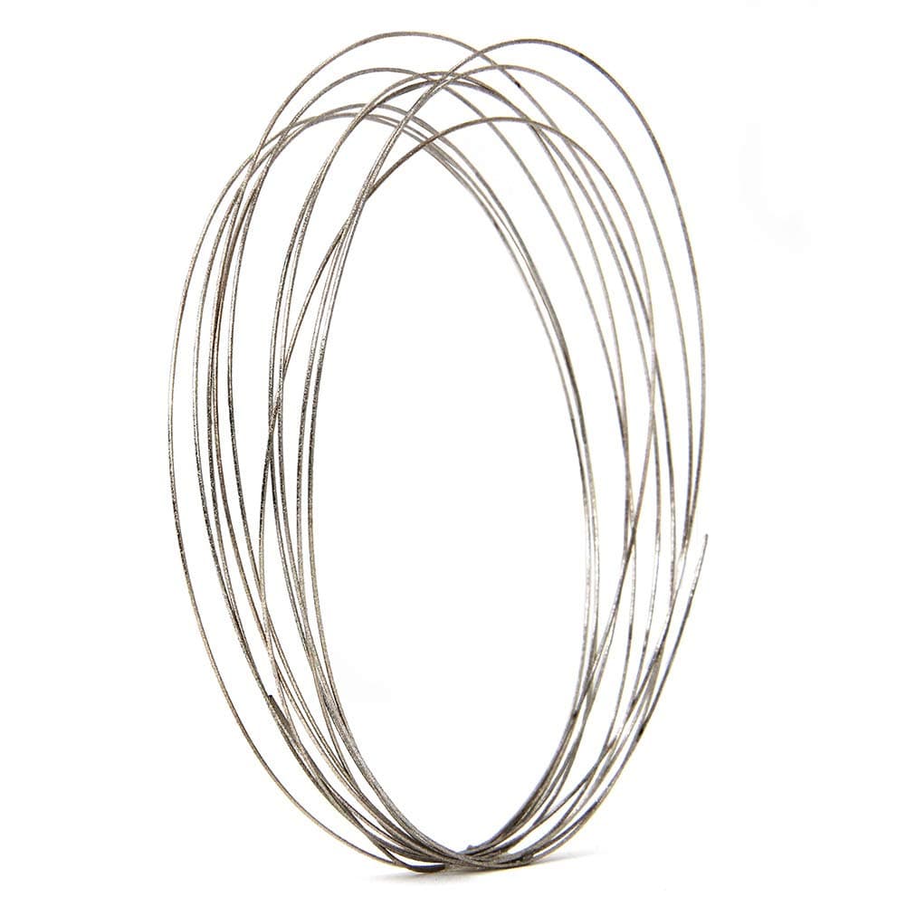 SUBRILLI 06mm Superfine Diamond Wire Cutting Saw Blade for Jade Metal Marble Granite 3 MetersLot