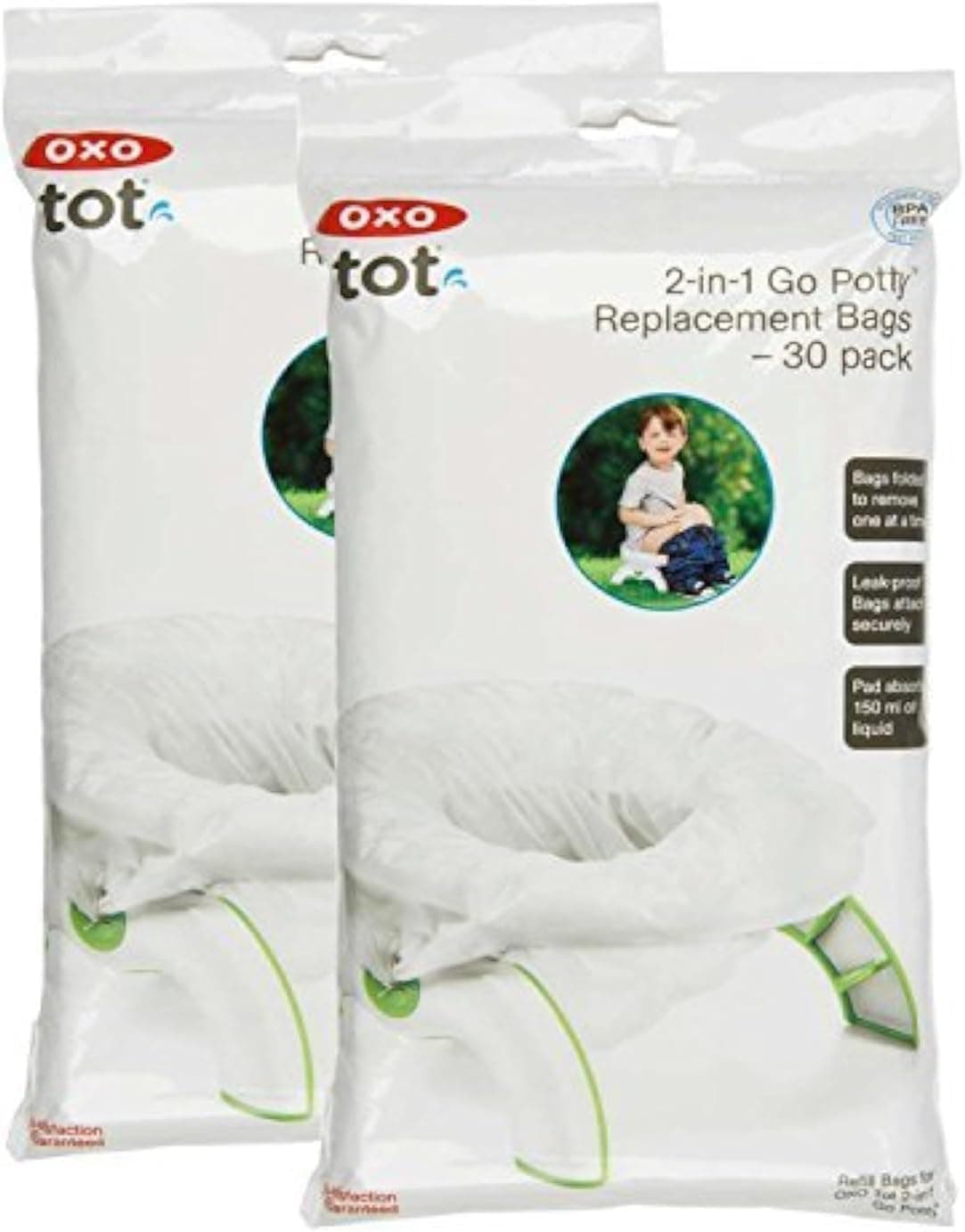 OXO Tot 2in1 Go Potty Refill Bags 60 Count