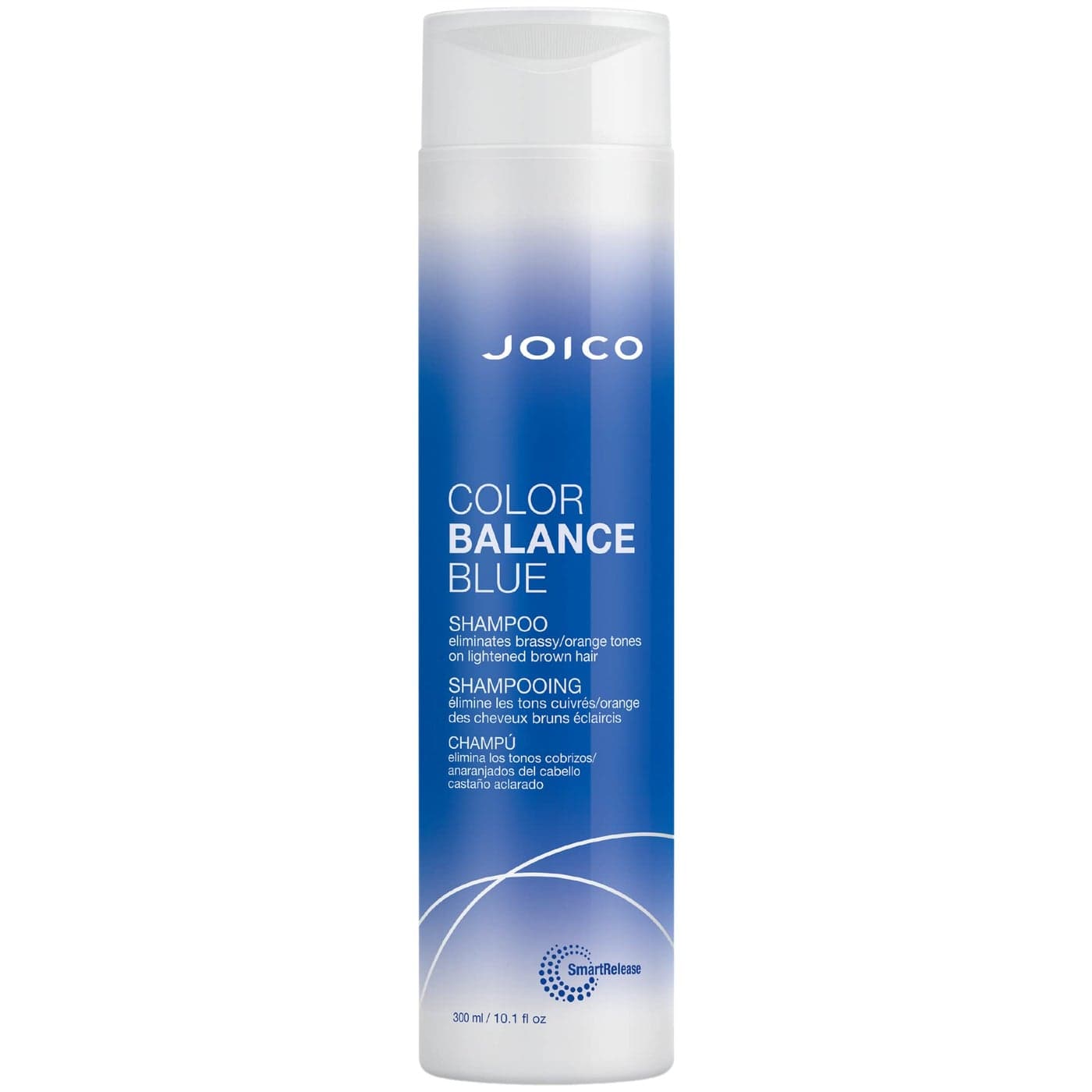 Joico Color Balance Blue Shampoo For Lightened Brown Hair Eliminate Brassy Orange Tones Boost Color Vibrancy Shine UV Protection With Rosehip Oil Green Tea Extract 101 Fl Oz