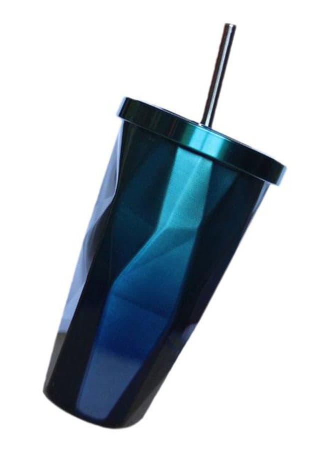 Blue Insulated Travel Coffee Thermal Cup