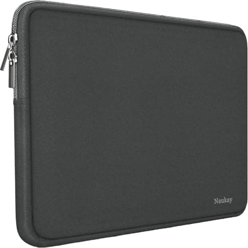 Laptop Sleeve Case 14 Inch, Resistant Neoprene Laptop Cover/Notebook Computer Pocket Case/Tablet Briefcase Carrying Bag for 14 inch HP, Lenovo, Asus Notebook, Ultrabook, Grey