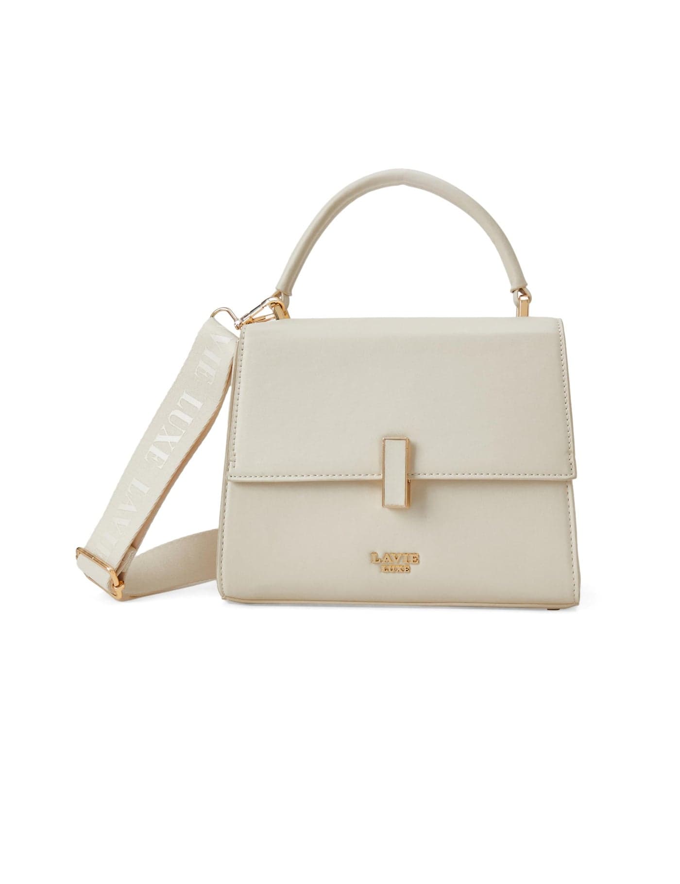 Lavie Luxe Women's Merci25 Flap Satchel Handbag for Women | Satchel Bag for Work | Ladies purse | Stylish Shoulder Bag | Gift For Women