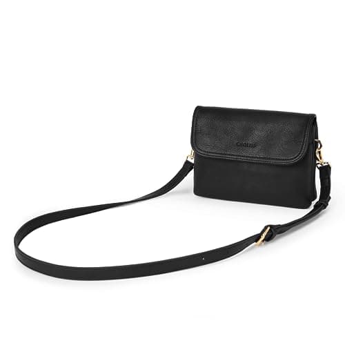 CHOLISS Small Crossbody Bags for Women, Vegan Leather Cell Phone Purse, Mini Travel Purse with Adjustable Strap