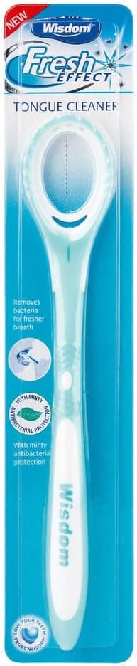 Wisdom Fresh Effect Tongue Cleaner Pack of 12