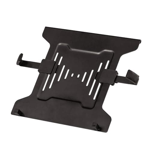 Fellowes 8044101 Adjustable Laptop Stand for Desk with Dual Monitor Arm 17 Inch Monitor Capacity