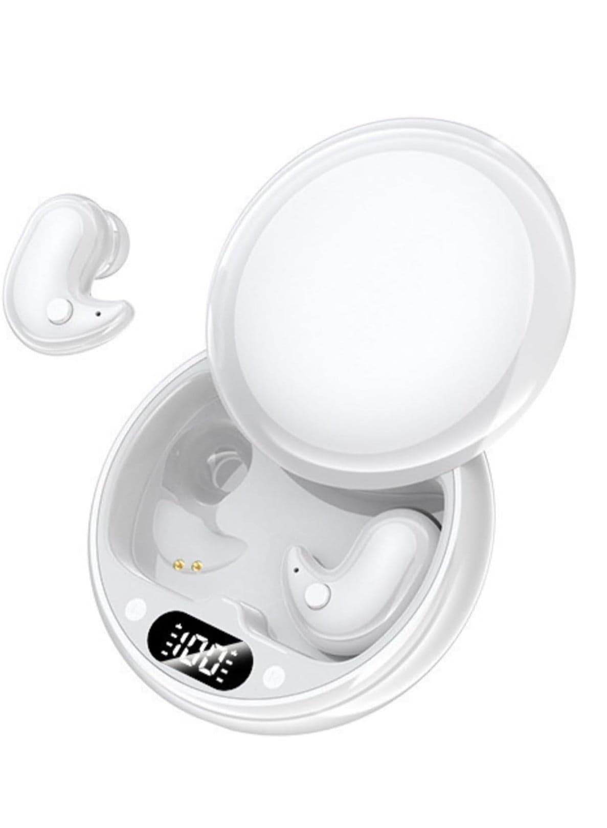Real-time language translator, two-way translation device with 144 language applications, voice translator for travel, study, business (white)