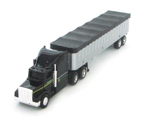 ERTL John Deere Grain Semi Truck Toy Replica 164 Scale Construction Toys DieCast Metal and Plastic Material Kids Toys Ages 8 Years and Up