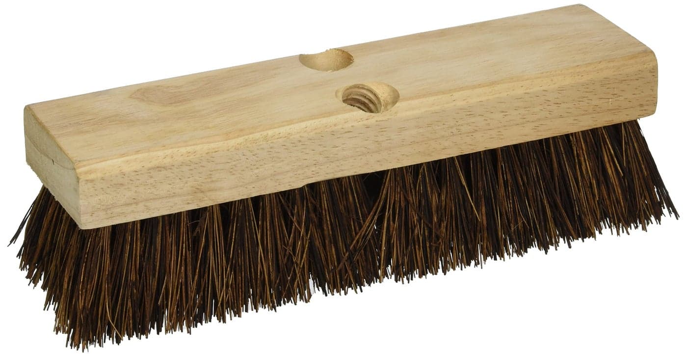 DQB 147479 10" Palmyra Deck Scrub Brush