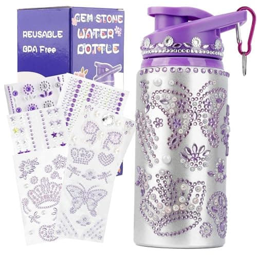 Graduation Gift for Kids Gift for Girls Decorate Your Own Water Bottle for Girls Arts and Crafts for Kids Ages 812 Girls Gift for 810 Year Old Girl Ideas Birthday Gift Graduation Party Favors