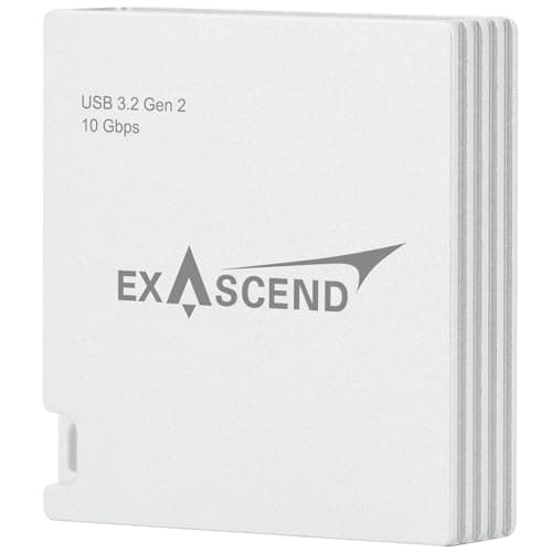 Exascend 4in1 CFexpressSDSD ExpressmicroSD Multi Card Reader 10Gbps USBC MagSafe to Mount on Phone and PC