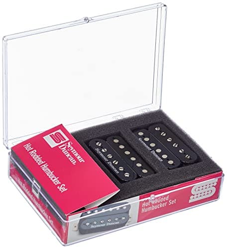 Seymour Duncan JB and Jazz Hot Rodded Humbucker Set Electric Guitar Pickups Perfect for Blues Rock Country and Metal