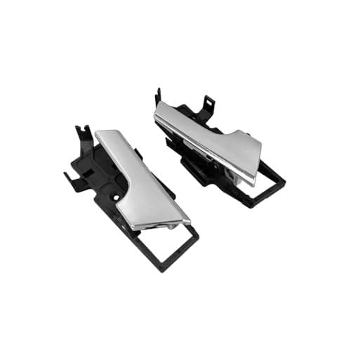 HUYILUN0104 1 Pair Chrome Interior Inside Door Handle Compatible with Chevy Aveo Aveo5 2007 2008 2009 2010 2011 Pontiac G3