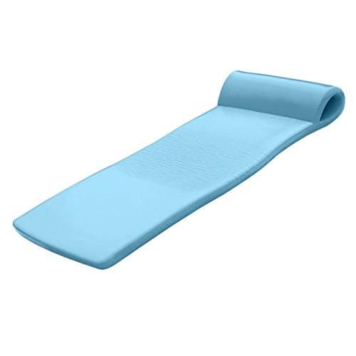 TRC Recreation Sunsation 175 Thick Foam Pool Float Lounger w Headrest for Lounging Sunbathing in Swimming Pools Beaches Lakes 70 x 26