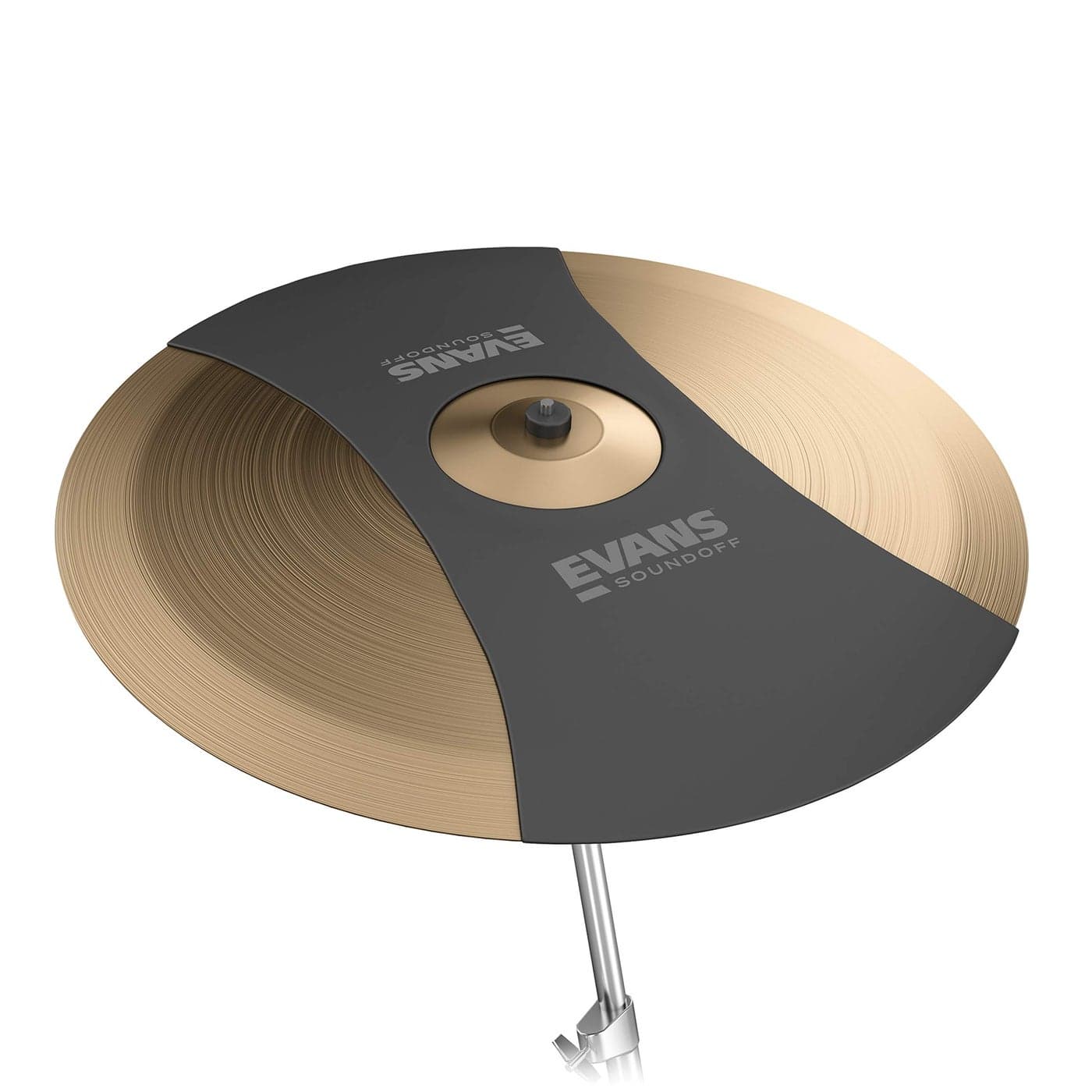 Evans Soundoff Drum Mute Pads Great to Silence Acoustic Kits Fits 22 Ride Cymbals