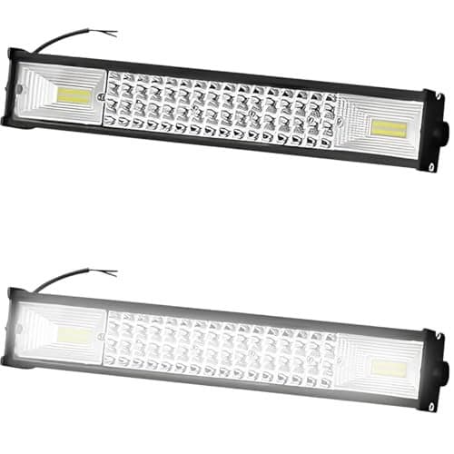 FABTEC 96 Led 21 Inch Car LED Fog Lights High Power LED Bar Light Spot + Flood Beam CREE LED Fog Light Beam Light Off-Roading for All Cars Bar light (White)