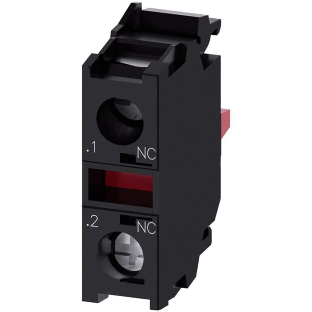 Siemens 3SU14001AA101CA0 3SU14001AA101CA0 Contact Module With 1 Contact Element 1Nc Screw Terminal For Front Plate Mounting