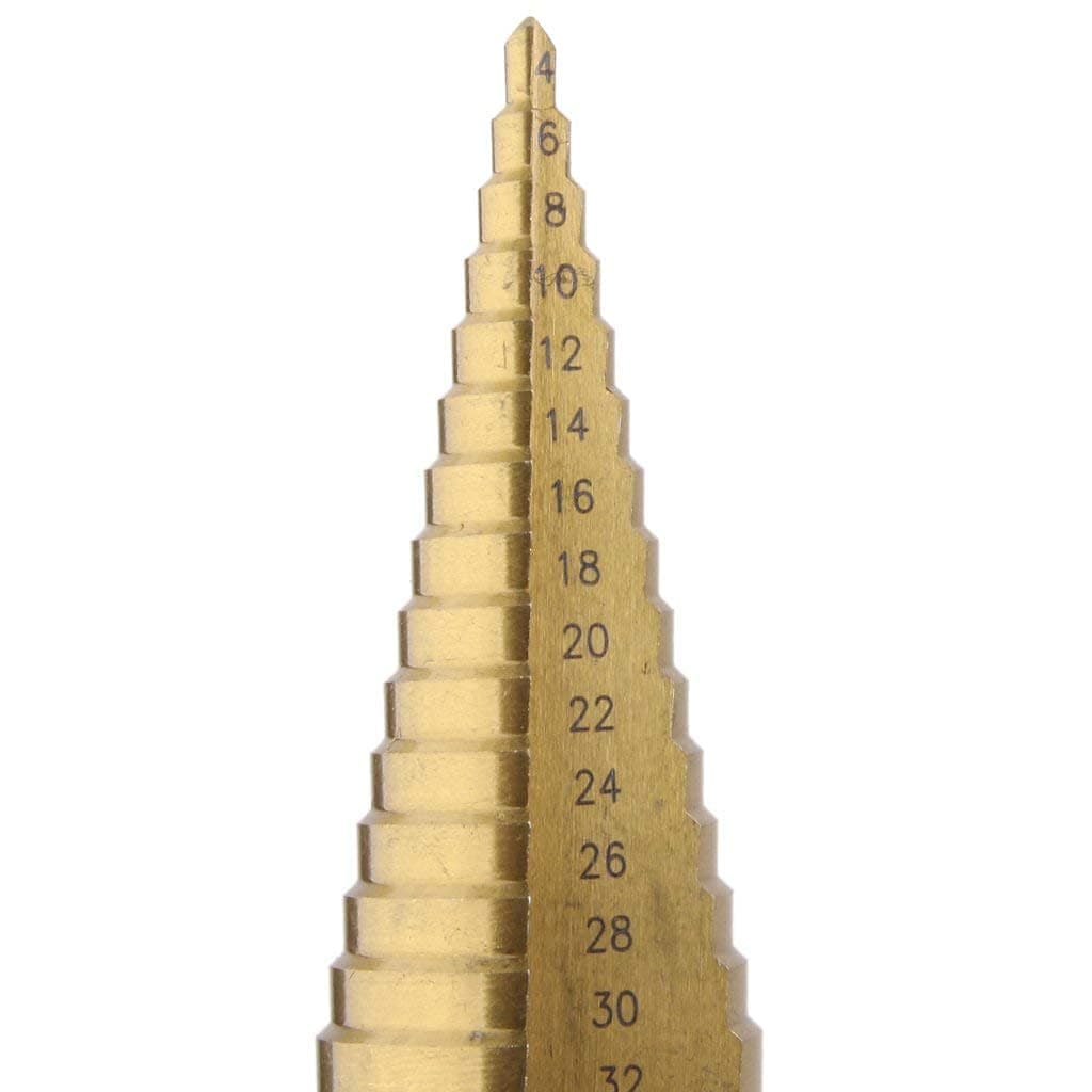 SHB 3X HSS Drill Bit Steel Large High Speed Steel MultiFunctional HSS Titanium Coated Drilling ToolHole Cutter Titanium Set 4122032mm