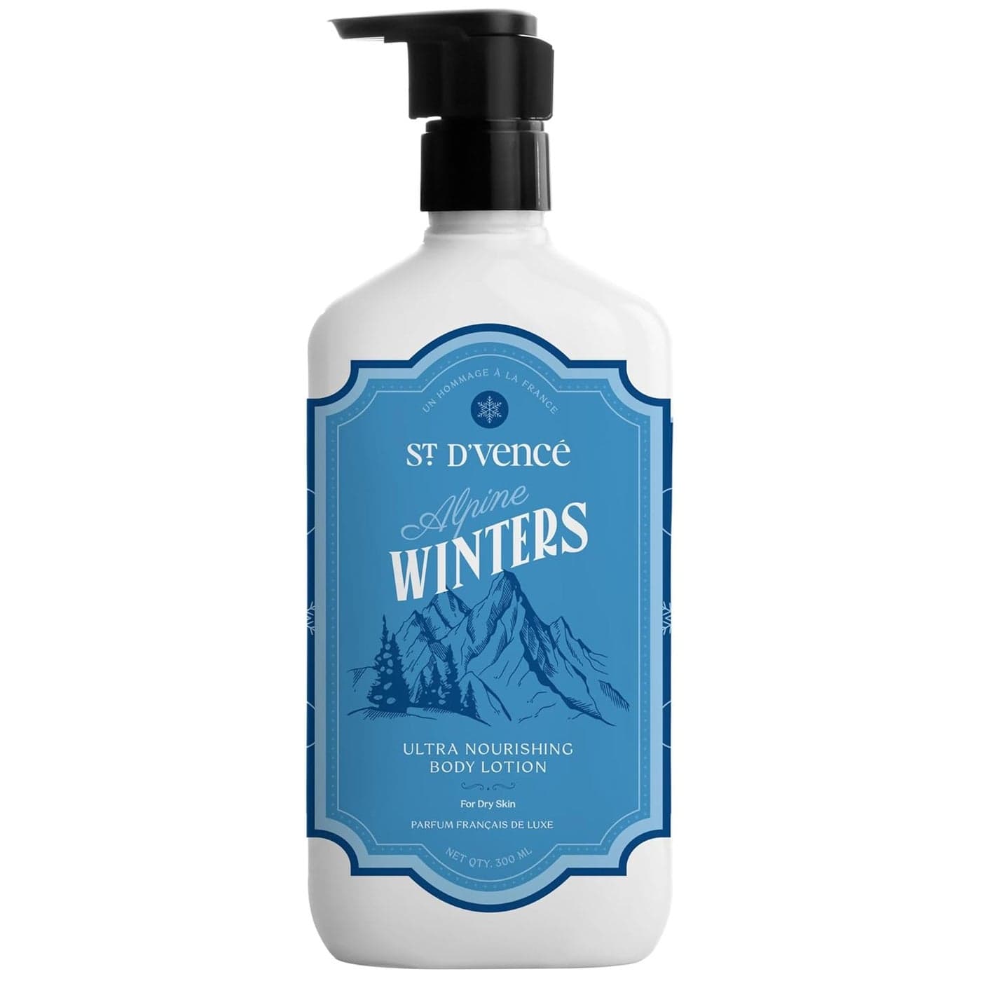 ST DVENCE Alpine Winter Edition Body Lotion for Dry Skin Women Men Tea Tree Oil Shea Butter and Vitamin E Moisturizer Cream Body Lotion for Summer Deep Moisturizer Cream 300 ml
