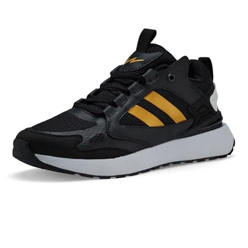 Campus Men's Mark Sneakers BLK/WHT - 9UK/India