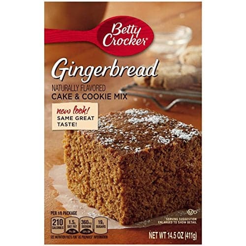 Betty Crocker Gingerbread Cake & Cookie Mix - 14.5 oz - 2 pk
