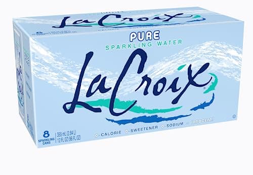LaCroix Sparkling Water Pure 12 Fl Oz pack of 8