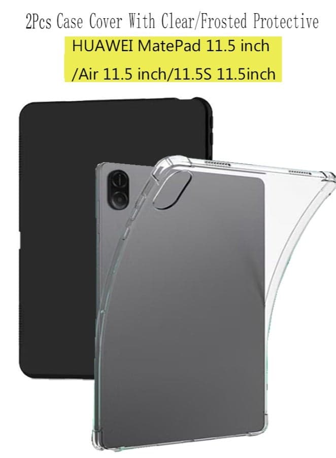 for HUAWEI MatePad 11.5 inch/Air 11.5 inch/11.5S 11.5inch 2-In-1 Thin Soft Tablet Protective Case, Anti Drop Protection, Anti Fingerprint, Durable, Easy To Clean And Install, Frosted Protective Case