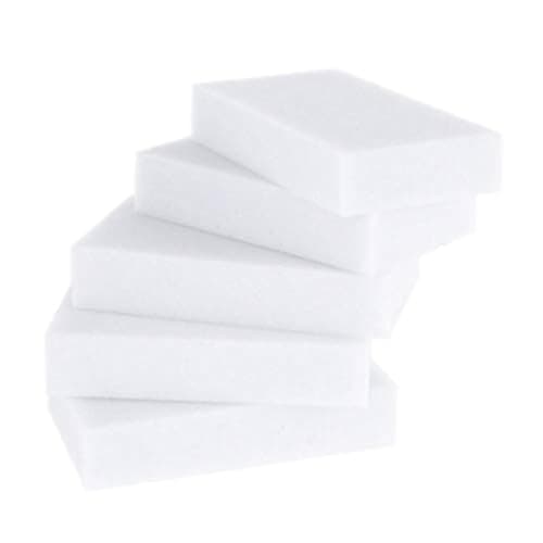 BHOOLU&GOOLU White Magic Sponge Eraser of Melamine Foam for House Hold Cleaning - (7 X 3 X 10) 5 pcs/Set