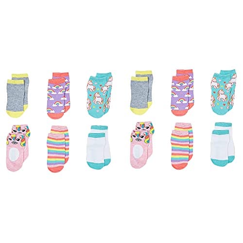 Cherokee Little Girls 12 Pack Shorty Socks