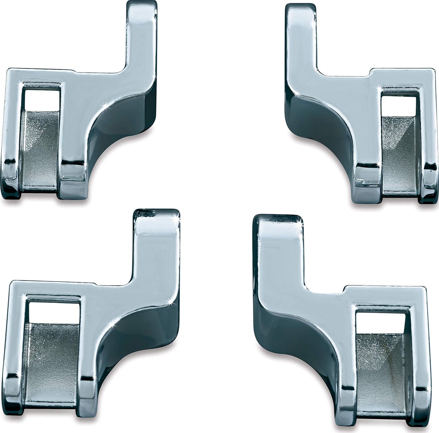 Kuryakyn 7528 Motorcycle Foot Control Component Driver Floorboard Relocation Brackets for 200017 HarleyDavidson Softail Motorcycles Chrome