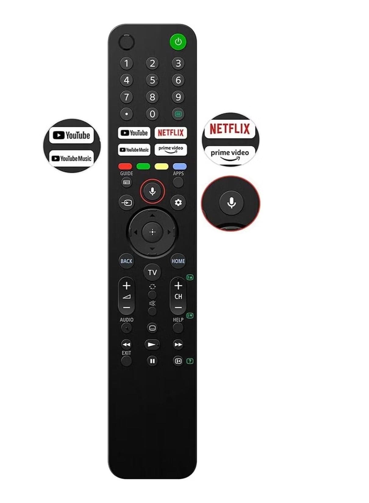 Remote Controlfor Sony TV, With Speech Function