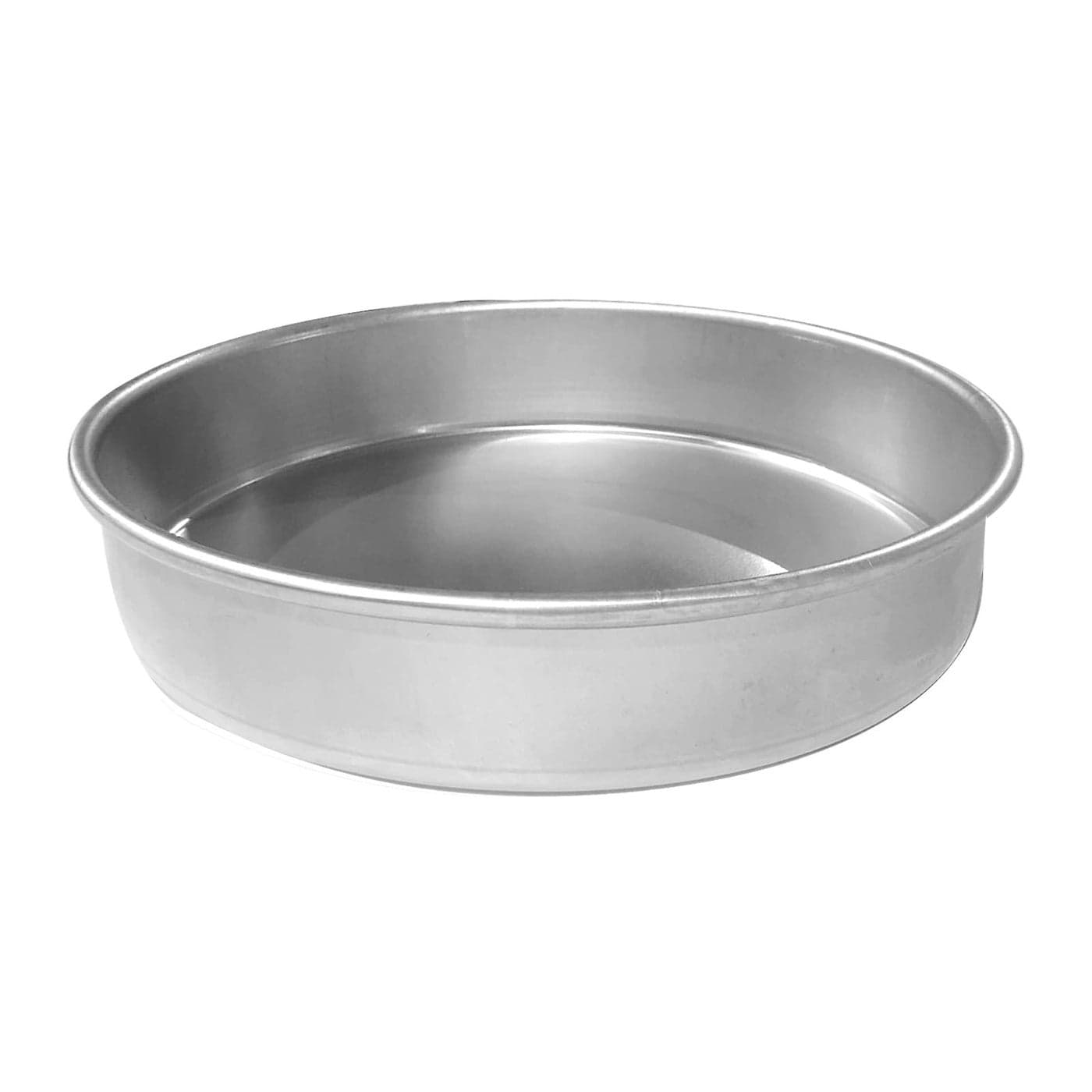 Parrish Magic Line Round Aluminum Cake Pan 9" x 2" , Silver