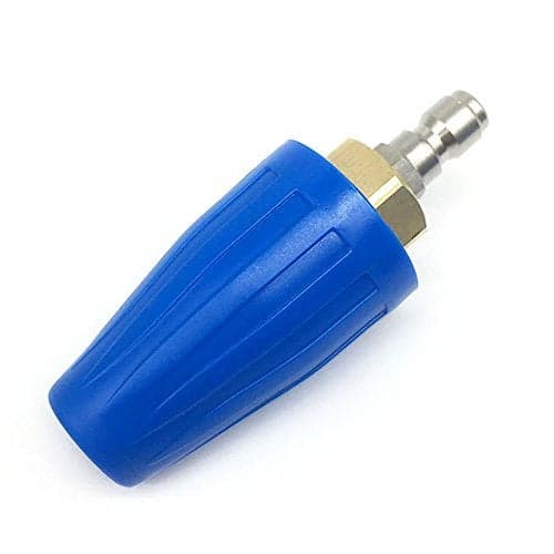 YOKING Turbo Nozzle Pressure Washer Accessories 360° Rotating Spray, 5000 Psi, 6.1 GPM, 1/4 Inch Quick Connect Washer Attachment For Cleaning Brick, Concrete And Vinyl Surfaces(Ceramic Orifice 5.5)