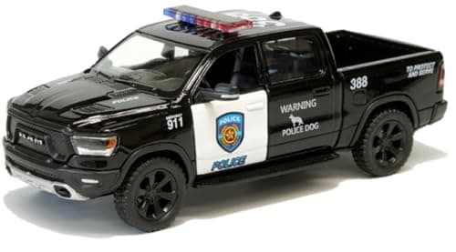 KiNSMART 2019 Dodge Ram 1500 Pickup 146 O Scale 5 Die Cast Metal Model Toy Truck Police Edition
