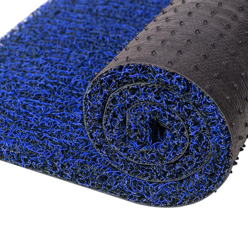 ishro home Cushion Noodle Mat for Home Entrance, Heavy Indoor Outdoor Anti Slip PVC Floor Mat for Bedroom, Kitchen, Absorbent Solid Mats for Bathroom, Doors, Office, Door Mat, Bath Mat |Feet 2x4