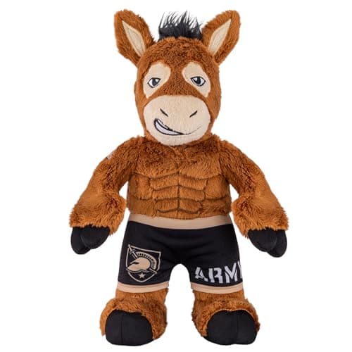 Bleacher Creatures Army West Point Army Mule 10 Mascot Plush Figure A Mascot for Play or Display