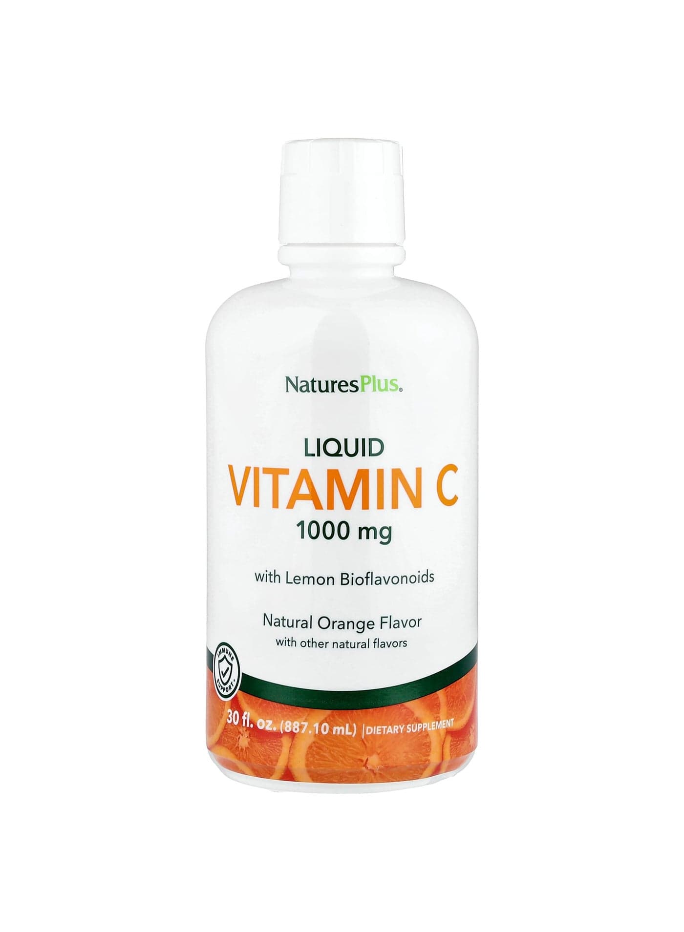 Liquid Vitamin C With Lemon Bioflavonoids, Natural Orange, 30 fl oz (887.10 ml)