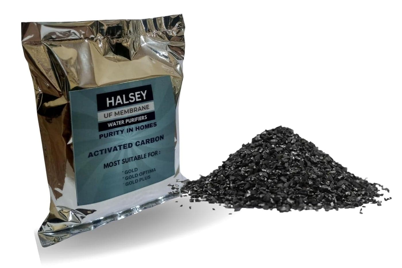 Halsey Spare kit Parts for Gold/Gold+/Kent Optima Gravity Filters Spare Kit for Kent (Carbon GRANULES -1 KG)