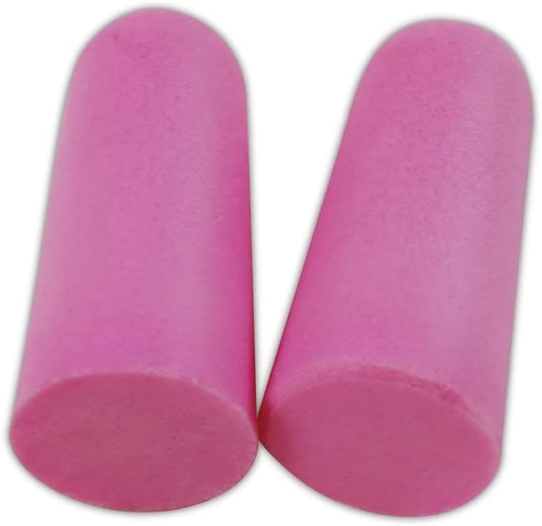 MAGID IHP732 Polyurethane Foam E2 Disposable Uncorded Earplug, One Size Fits All, Pink (200 per Dispenser)