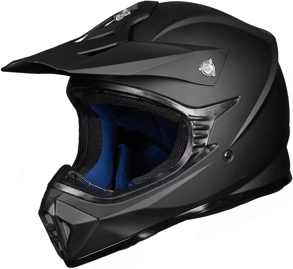 ILM DOT Approved Full Face Motorcycle Helmet for Kids and Adults - Model 128