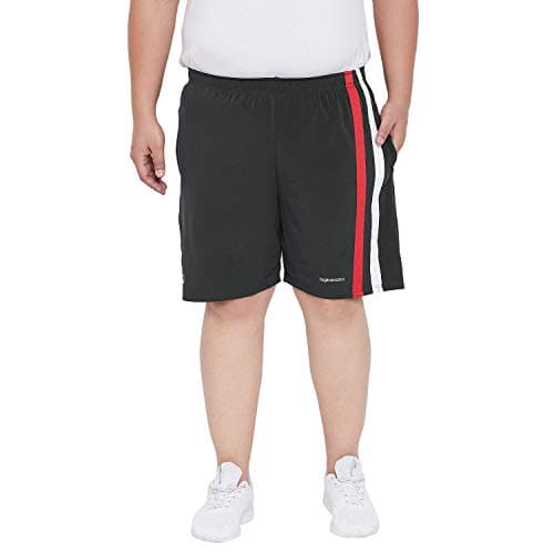 Bigbanana Men's Regular Fit Shorts (Repton,Black,5XL)