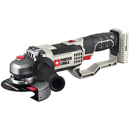 PORTER-CABLE 20V MAX* Angle Grinder Tool, 4-1/2-Inch, Tool Only (PCC761B)