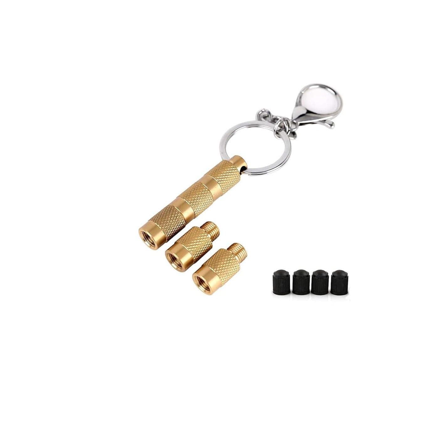 GODESON Tire Deflator4 in 1 Solid Brass Easy Storage and Using Tire Air Down ToolTire Pressure Deflators for Offroad Vehicle