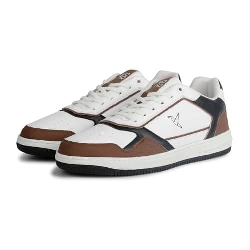 YOHO Colored PU Fashion Sneaker For Men | Comfortable shoes | Cushioned Insole | Quick-wear elastic laces | Lightweight | Dynamic Feet Support | Fashionable | Stylish | Modern
