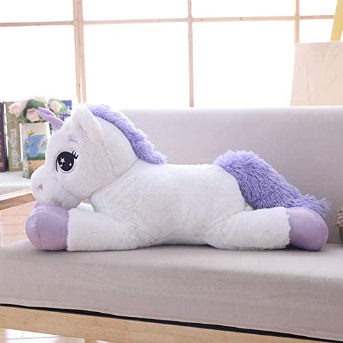 sofipal Giant Unicorn Stuffed Animal ToysSoft Large Unicorns Plush Pillow Cushion for BirthdayValentinesBedroom White 31