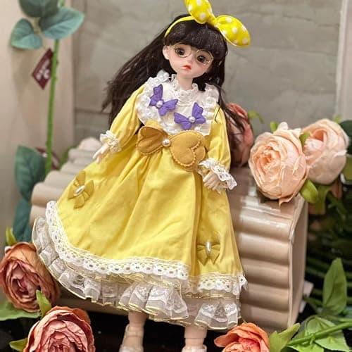 Retcvk 16 BJD Ball Jointed Blythe Smart Doll With Clothes Anime Kawaii Myou QiuQian